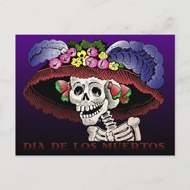 Dia de los Muertos [vykort] Vykort (Framsida)