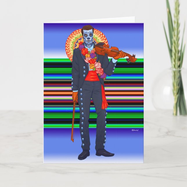 Día de Muertos/Day of the dead Kort (Framsida)