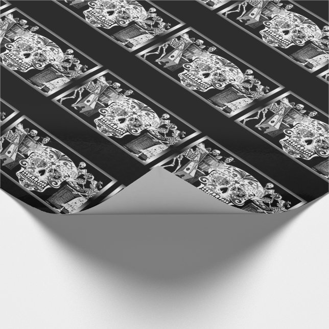 Día de Muertos/Day of the dead Presentpapper (Hörn)