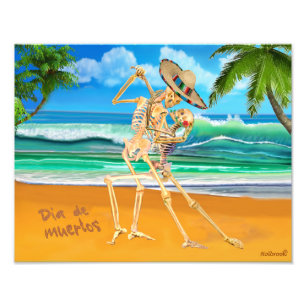 Dia de Muertos Fototryck