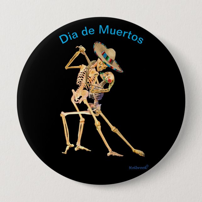 Dia de Muertos Knapp (Framsida)