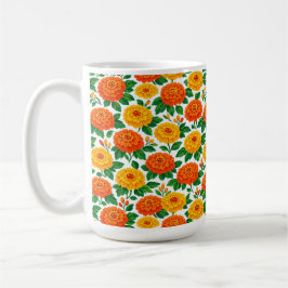 Día de Muertos, Marigold-fest  Kaffemugg