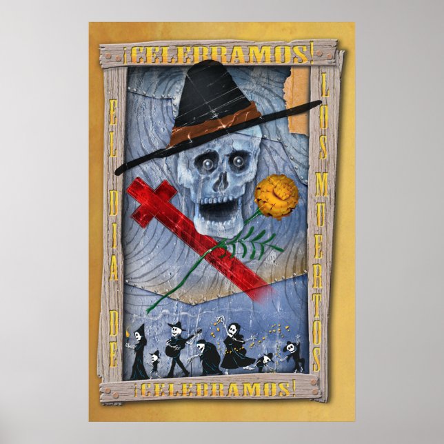 Dia De Muertos Poster (Framsidan)