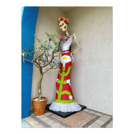 Dia de Muertos Sculpture in San Jose del Cabo Fototryck