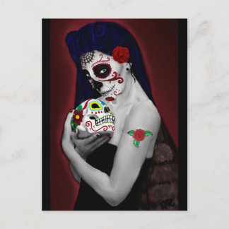 Dia los de Muertos Vykort
