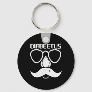Diabeetus Beard Diabetes Awareness Gift Nyckelring