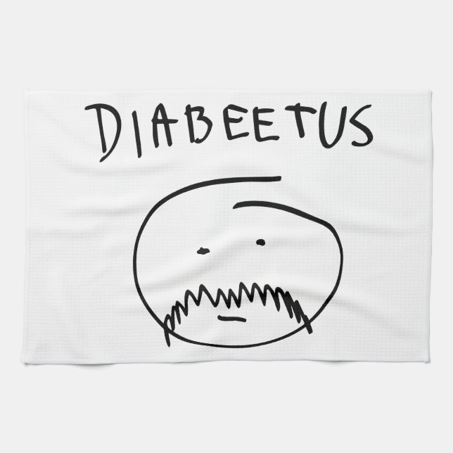 Diabeetus (skissa versionen), kökshandduk (Horisontell)