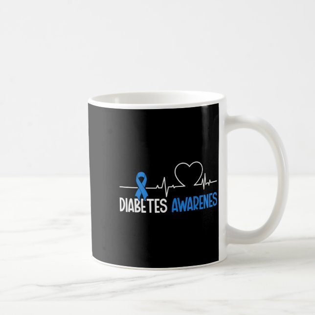 Diabetes Awareness Day World Diabetes Month  Kaffemugg (Höger)