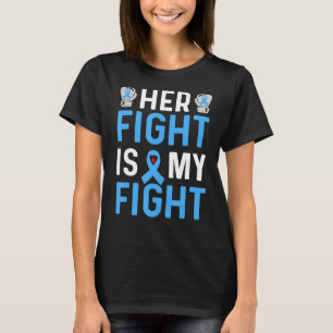 Diabetes Awareness Hennes kamp är min kamp Diabete T Shirt
