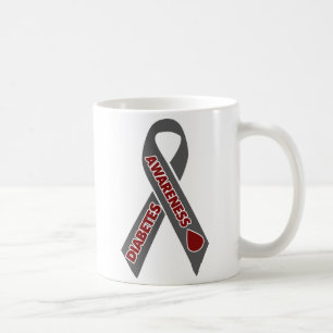 Diabetes Awareness Ribbon Kaffemugg