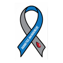 Diabetes Awareness Ribbon