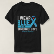 Diabetes Awareness Shirt, I Bära Blue Shirt