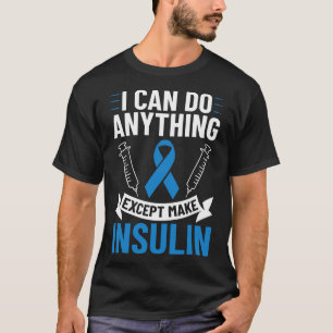 Diabetes citerar Diabetes Fighter T1D Diabetes Awa T Shirt