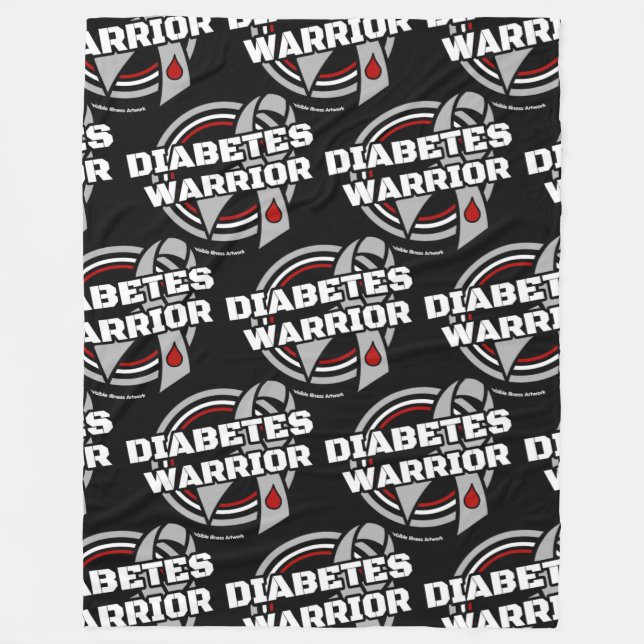 Diabetes Fleece Blanket (Framsidan)