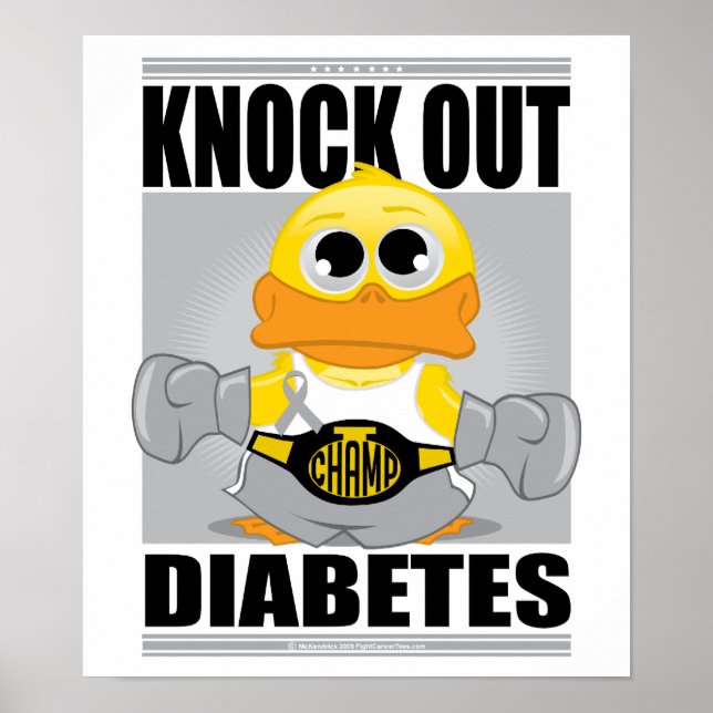 Diabetes in Knock-out Poster (Framsidan)