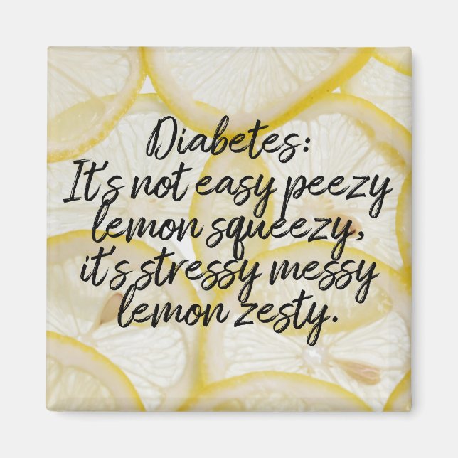 DIABETES MAGNET (Framsidan)