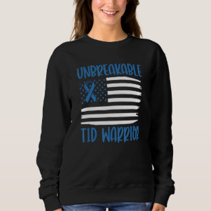Diabetes Medvetenhet Osönderbruten T1D Krigare T Shirt