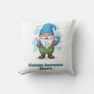 Diabetes Medvetenhet Tomte PNG Söt Diabetes Kudde