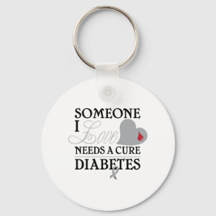 Diabetes Nyckelring