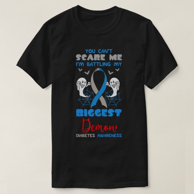 Diabetes Patient typ 1 2 diabetesbukspottkörtel Ha T Shirt (Design framsida)