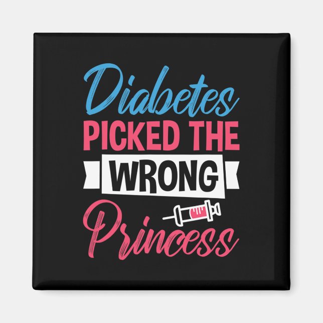 Diabetes plockade fel prinsessa magnet (Framsidan)