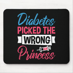 Diabetes plockade fel prinsessa musmatta