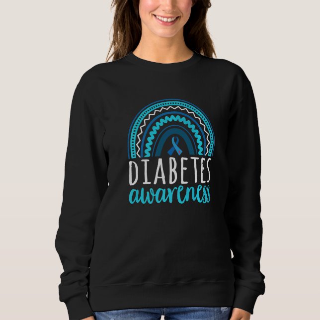 Diabetes Support T1D Warrior Diabetes Awareness Pr T Shirt (Framsida)