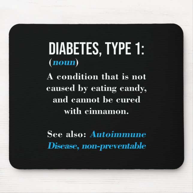 Diabetes Typ 1 Definition Autoimmunsjukdom Musmatta (Framsidan)