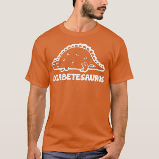 Diabetesaurus Funny Diabetes Dinosaur T Shirt