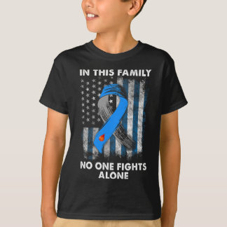 Diabetesmedvetande av typ 1 T1d USA flagga Gi T Shirt