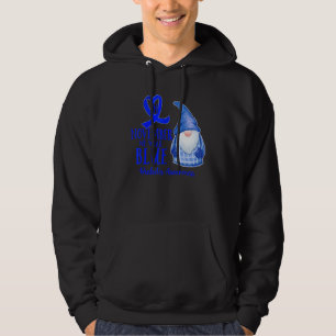 Diabetesmedvetande Månad I november Bäror vi blått Hoodie