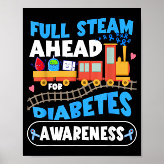 Diabetesmedvetandetåg Poster
