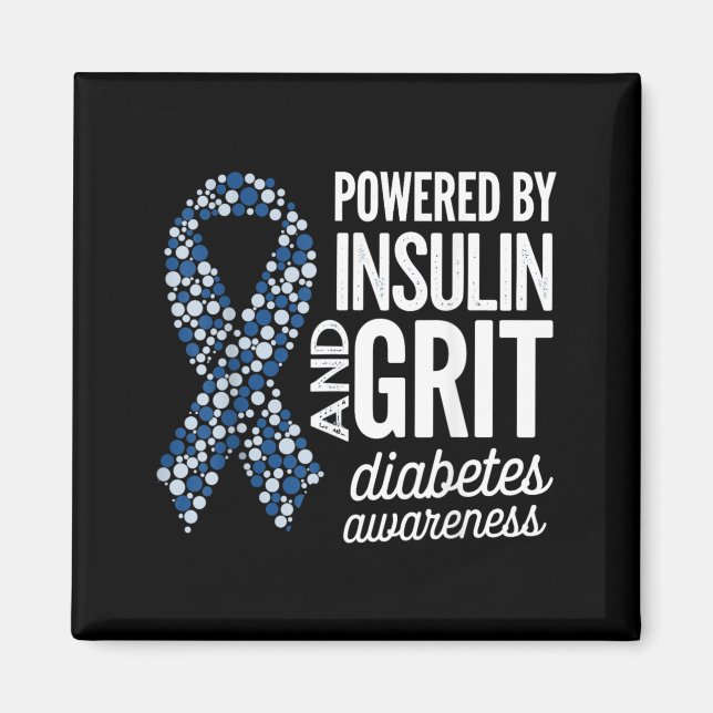 Diabetesmedvetenhet Design 22 Magnet (Framsidan)