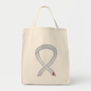 Diabetesmedvetenhet Ribbon Anpassningsbar Art Tote Tygkasse