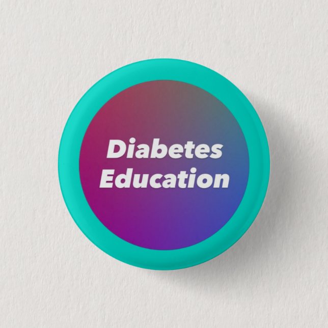 "Diabetesutbildning" Liten knapp  (Framsida)