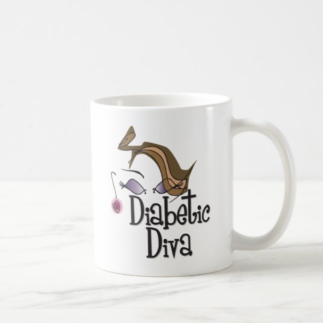 Diabetic Diva Kaffemugg (Höger)
