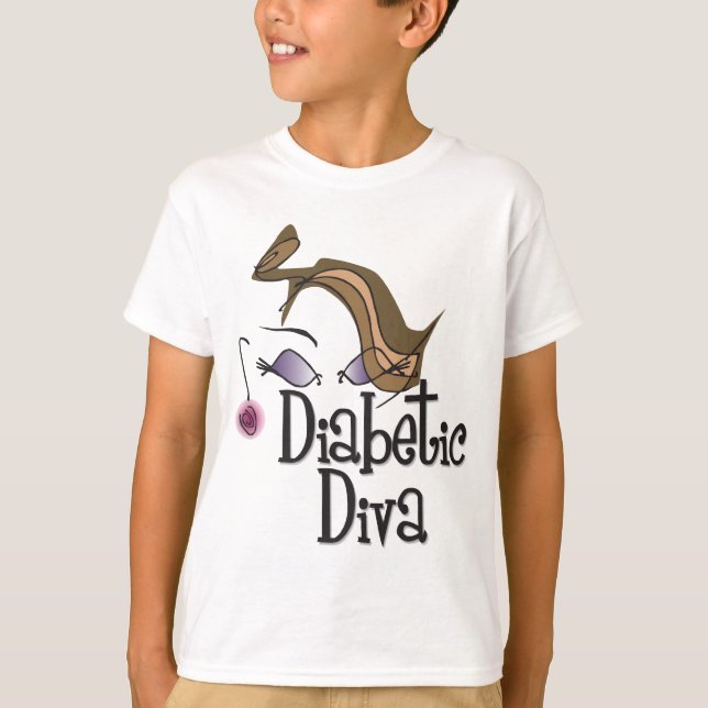 Diabetic Diva Tee (Framsida)