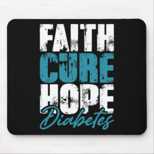 Diabetic Warrior Gift Faith Cure Hope Diabetes Awa Musmatta