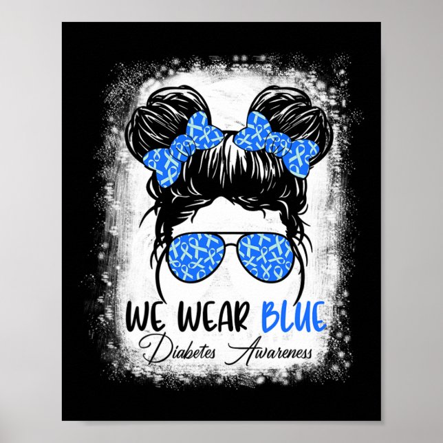 Diabetikersupport för diabetesanfall poster (Framsidan)