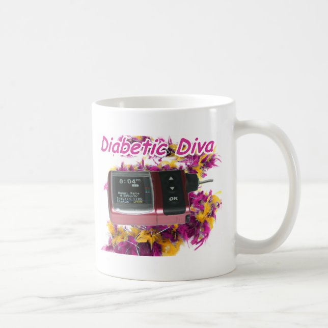 Diabetisk Diva Kaffemugg (Höger)