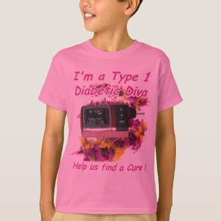 Diabetisk Diva T-shirt