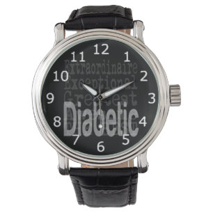 Diabetisk extraordinaire armbandsur