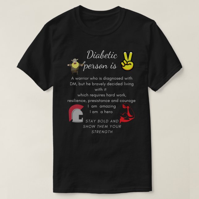 DIABETISK PERSON T SHIRT Lightweight Hoodie.png (Design framsida)