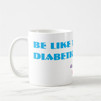 Diabetiskt skämt med märkesjukdomar i luserisk soc kaffemugg