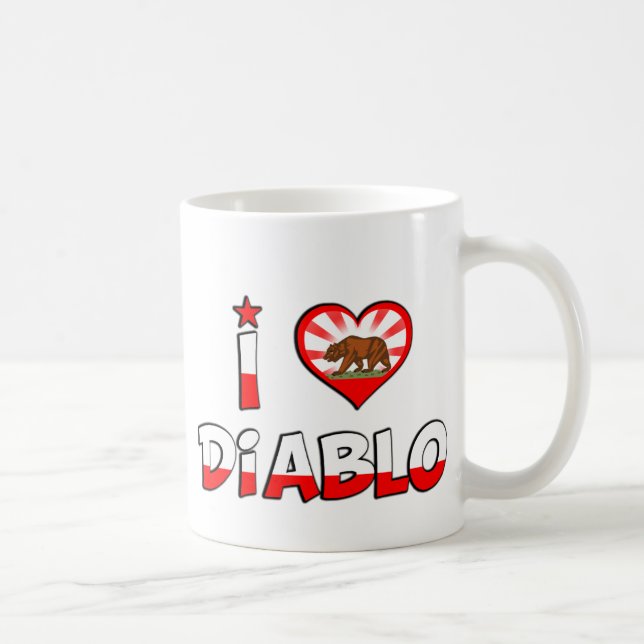 Diablo CA Kaffemugg (Höger)