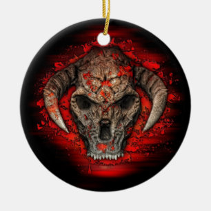 Diablo Julgransprydnad Keramik