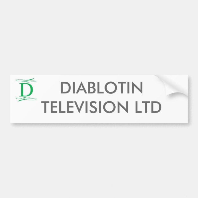 DIABLOTIN-TELEVISIONAB BILDEKAL (Framsidan)