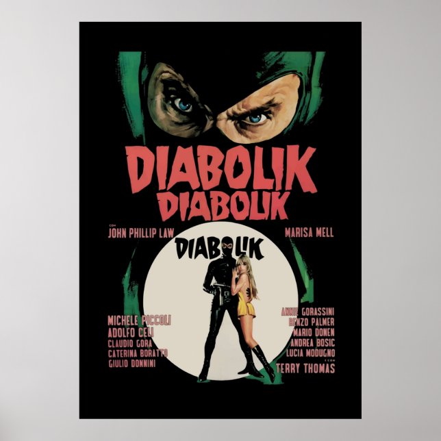 Diabolik Poster (Framsidan)