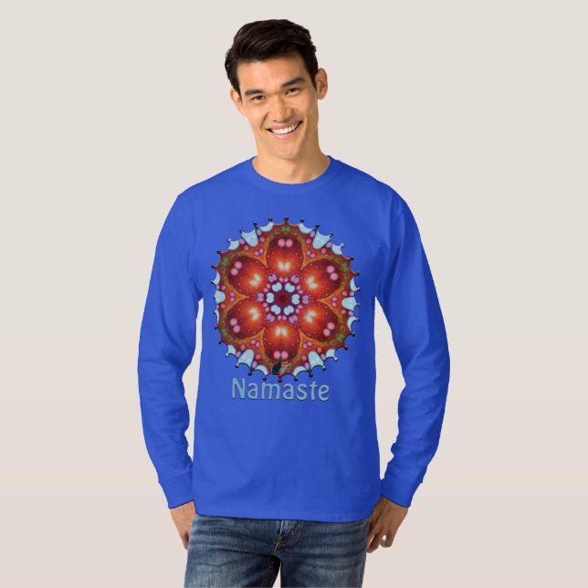Diadem Namaste Kaleidoscope T-Shirt (Hel framsida)
