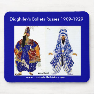 Diaghilevs baletter Russes Mousepad Musmatta